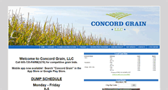 Desktop Screenshot of concordgrain.com